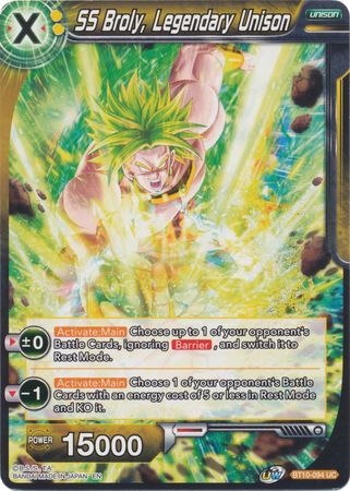 SS Broly, Legendary Unison [BT10-094]