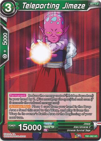 Teleporting Jimeze [TB1-062]