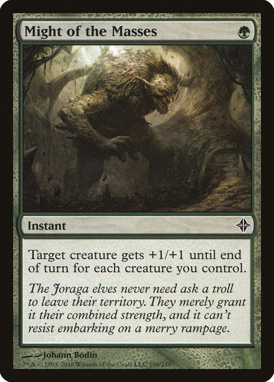 Might of the Masses [Rise of the Eldrazi]
