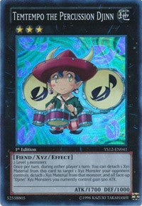 Temtempo the Percussion Djinn [YS12-EN041] Super Rare