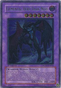 Elemental Hero Dark Neos (UTR) [POTD-EN033] Ultimate Rare