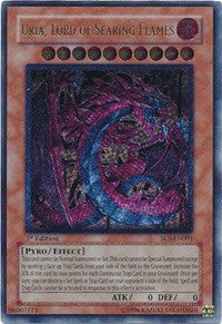 Uria, Lord of Searing Flames (UTR) [SOI-EN001] Ultimate Rare