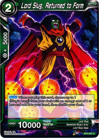 Lord Slug, Returned to Form [BT4-061]