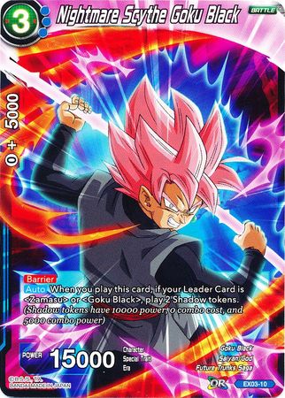 Nightmare Scythe Goku Black [EX03-10]