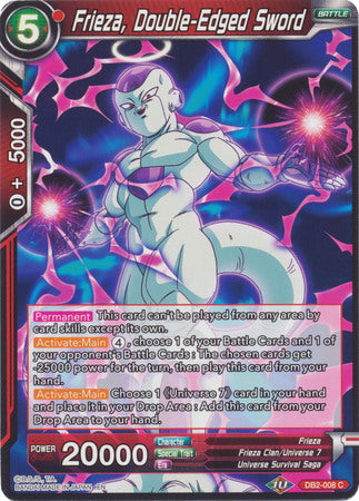 Frieza, Double-Edged Sword [DB2-008]