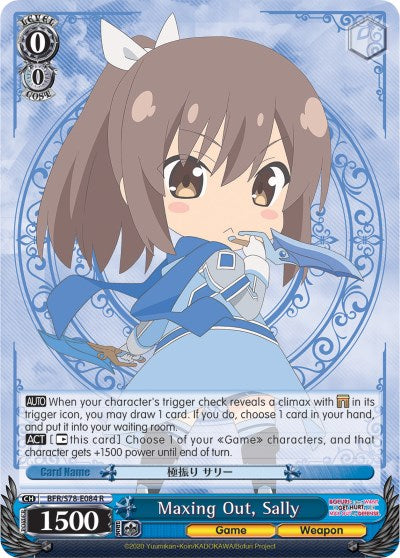 Maxing Out, Sally (BFR/S78-E084 R) [BOFURI: I Don't Want to Get Hurt, so I'll Max Out My Defense]