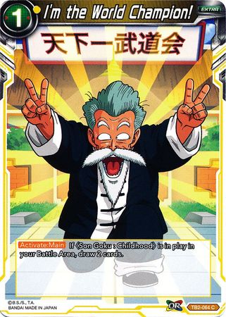 I'm the World Champion! [TB2-064]