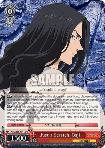 Just a Scratch, Baji (TRV/S92-E039S SR) [Tokyo Revengers]