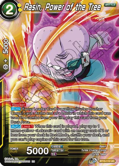 Rasin, Power of the Tree [BT15-112]