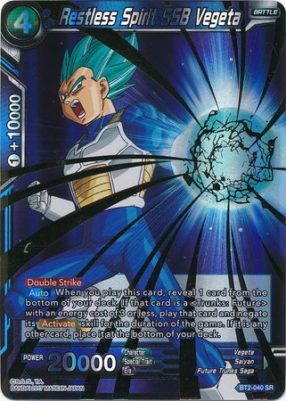 Restless Spirit SSB Vegeta [BT2-040]