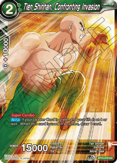 Tien Shinhan, Confronting Invasion [BT15-078]