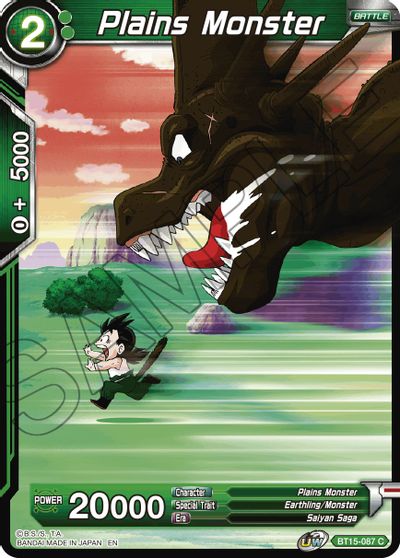 Plains Monster [BT15-087]