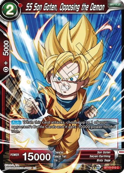 SS Son Goten, Opposing the Demon [BT15-010]