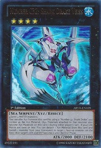Number C32: Shark Drake Veiss [ABYR-EN039] Ultra Rare
