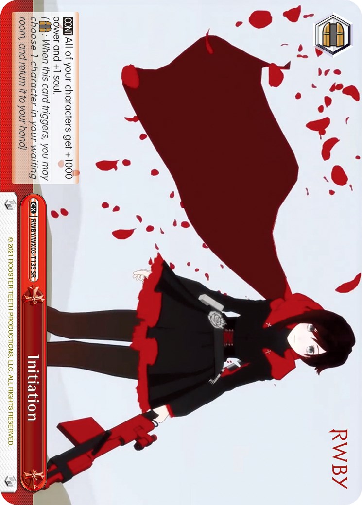 Initiation (RWBY/WX03-T13S SR) [RWBY]