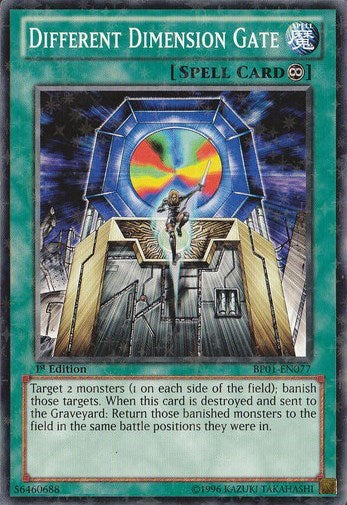 Different Dimension Gate [BP01-EN077] Starfoil Rare