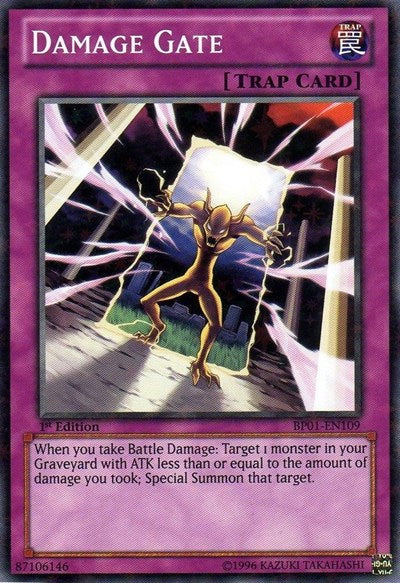 Damage Gate [BP01-EN109] Starfoil Rare