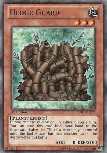 Hedge Guard [BP01-EN157] Starfoil Rare