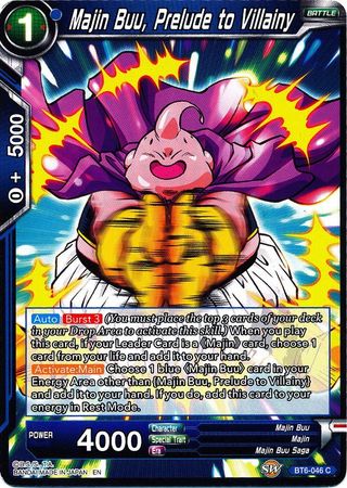 Majin Buu, Prelude to Villainy [BT6-046]