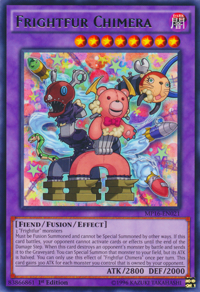 Frightfur Chimera [MP16-EN021] Rare