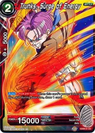 Trunks, Surge of Energy [EX06-01]