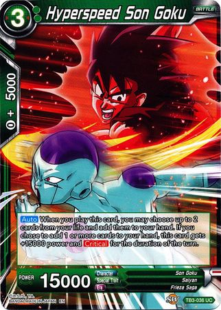Hyperspeed Son Goku [TB3-036]