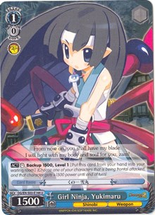 Girl Ninja, Yukimaru (DG/EN-S03-E144 U) [Disgaea]