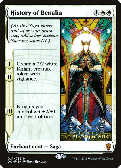 History of Benalia [Dominaria Prerelease Promos]