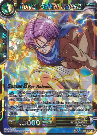 Trunks, Saiyan Majesty [BT8-075_PR]