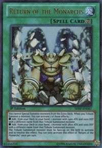 Return of the Monarchs [SHSP-EN067] Ultra Rare