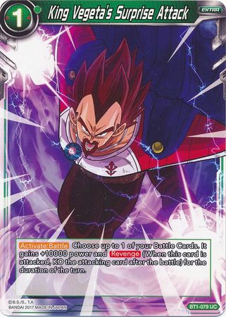 King Vegeta's Surprise Attack [BT1-079]