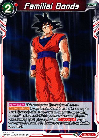 Familial Bonds [BT7-021]