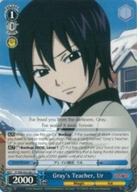 Gray's Teacher, Ur (FT/EN-S02-081 U) [Fairy Tail ver.E]