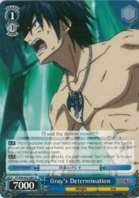 Gray's Determination (FT/EN-S02-083 U) [Fairy Tail ver.E]