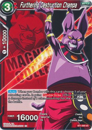Furthering Destruction Champa [BT1-005]