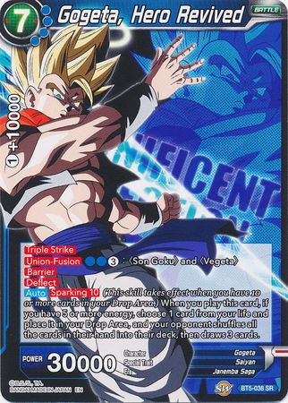 Gogeta, Hero Revived [BT5-038]