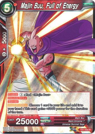 Majin Buu, Full of Energy [TB1-006]
