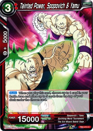 Tainted Power, Spopovich & Yamu [TB2-015]