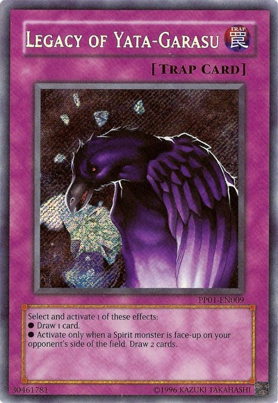 Legacy of Yata-Garasu [PP01-EN009] Secret Rare