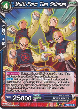 Multi-Form Tien Shinhan [TB1-033]