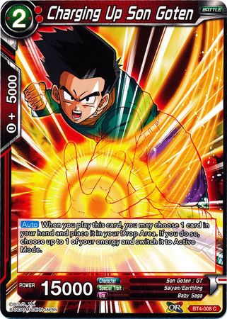 Charging Up Son Goten [BT4-008]