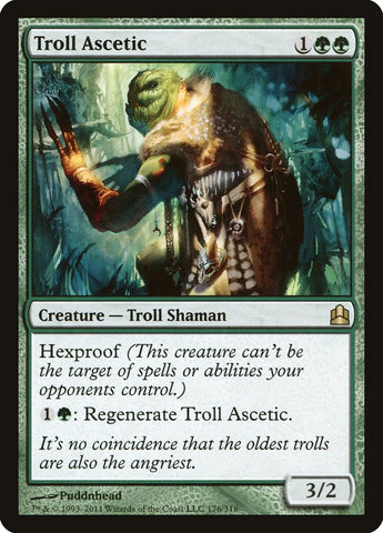 Troll Ascetic [Commander 2011]