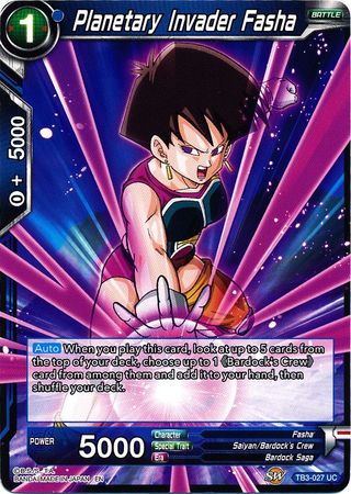 Planetary Invader Fasha [TB3-027]