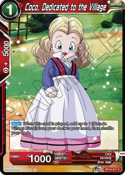 Coco, Dedicated to the Village [BT15-017]