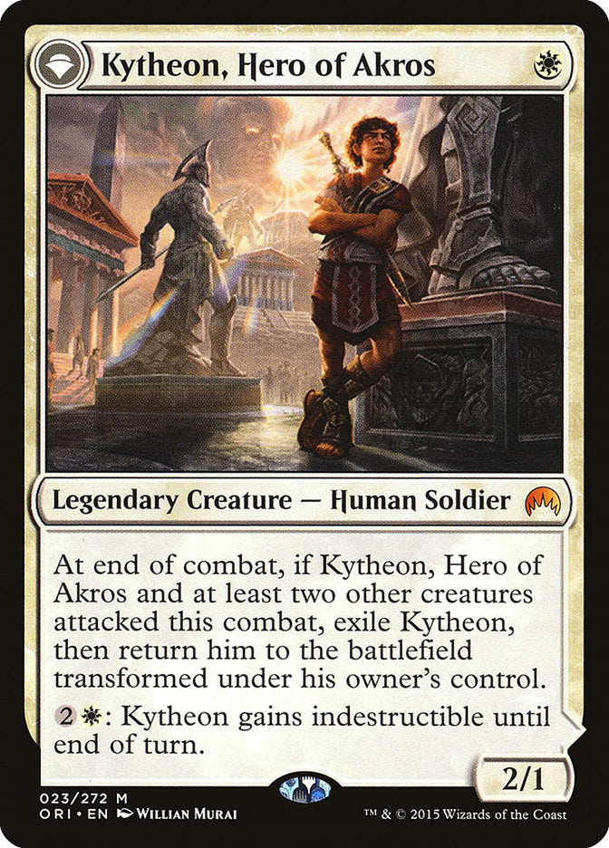 Kytheon, Hero of Akros // Gideon, Battle-Forged [Magic Origins]