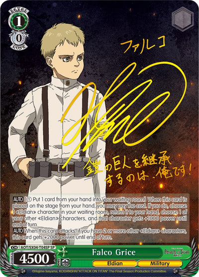 Falco Grice (Foil) [Attack On Titan: Final Season]