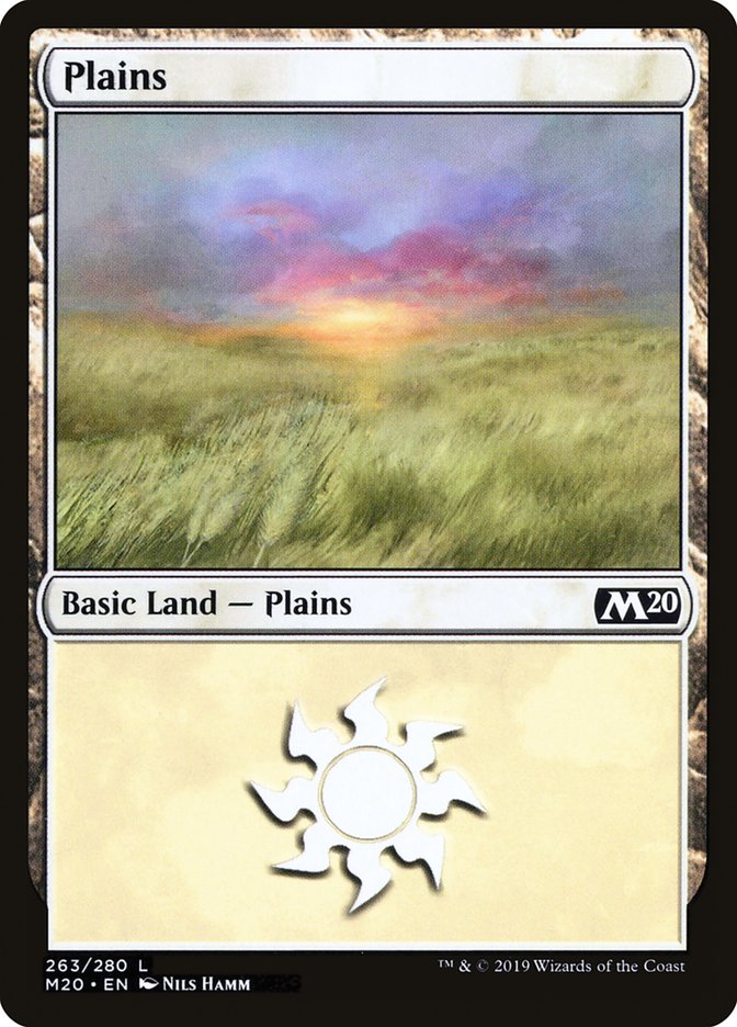 Plains (263) [Core Set 2020]