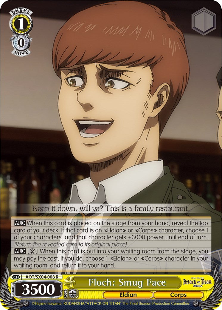 Floch: Smug Face [Attack On Titan: Final Season]