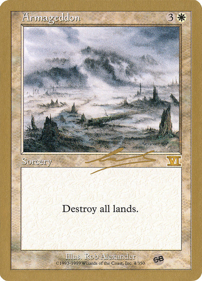 Armageddon (Nicolas Labarre) (SB) [World Championship Decks 2000]