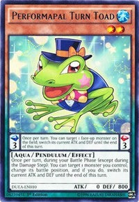 Performapal Turn Toad [DUEA-EN010] Rare